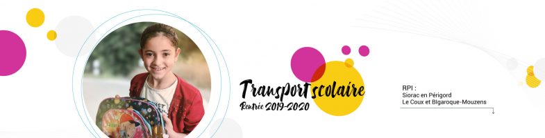 Transport scolaire :  rentrée 2019-2020