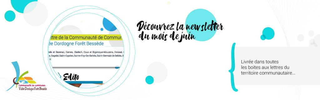 newslettre Communauté de communes Vallée dordogne Forêt bessède
