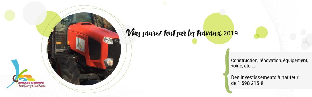 Travaux 2019 communauté de communes vallée dordogne forêt bessède