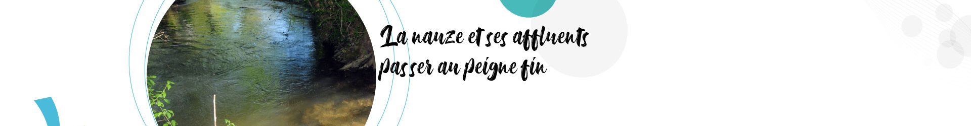 Étude du bassin versant de la Nauze et de ses affluents