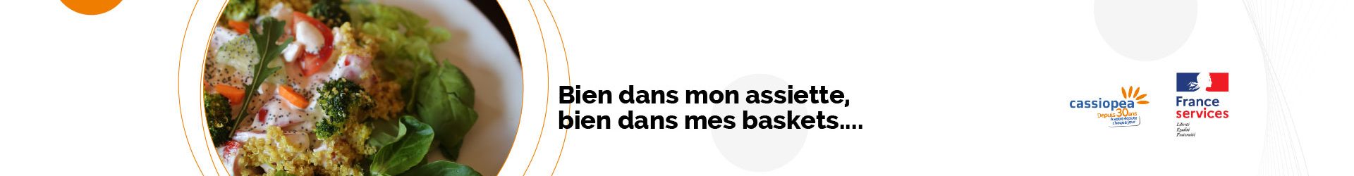Bien dans mon assiette, bien dans mes baskets..