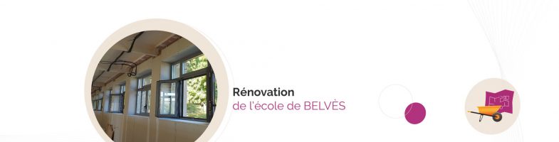 Rénovation de l’école de Belvès