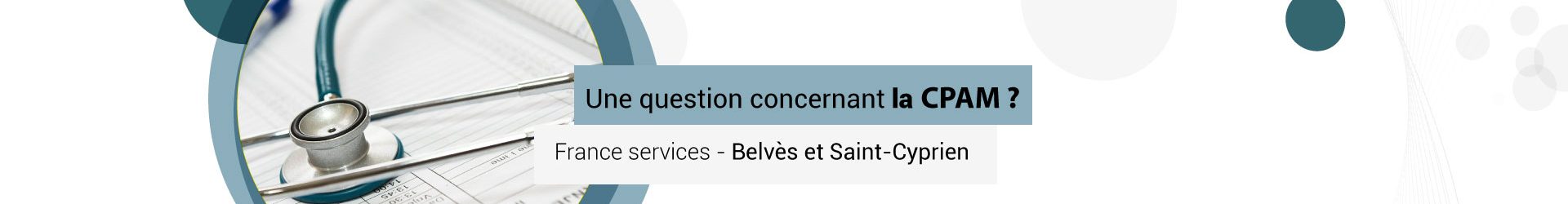 Nouvelles démarches CPAM possibles aux Espaces France Services