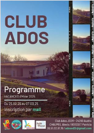 Club ados JD2r - vacances de fevrier