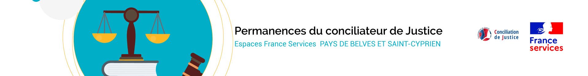 Permanences conciliateur de justice aux Espaces France Services