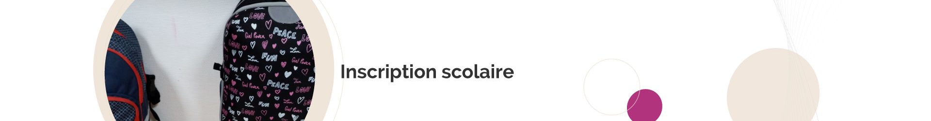 Les inscriptions scolaires 2025-2026 sont ouvertes