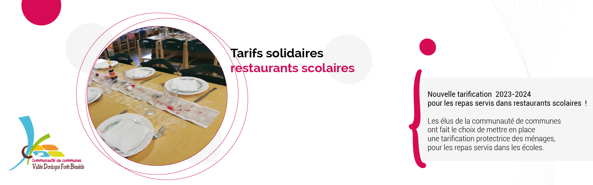 tarifs scolaires