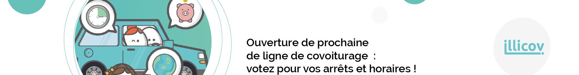 PROJET DE LIGNES DE COVOITURAGE : choisissez vos arrêts !