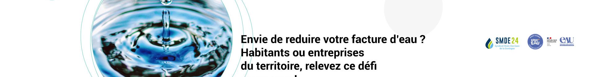 Défi  » J’aime mon territoire, je préserve mon eau !