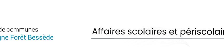 Scolaire-Périscolaire