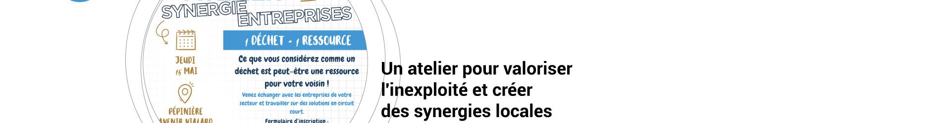 Atelier Synergie Entreprises : Jeudi 15 mai